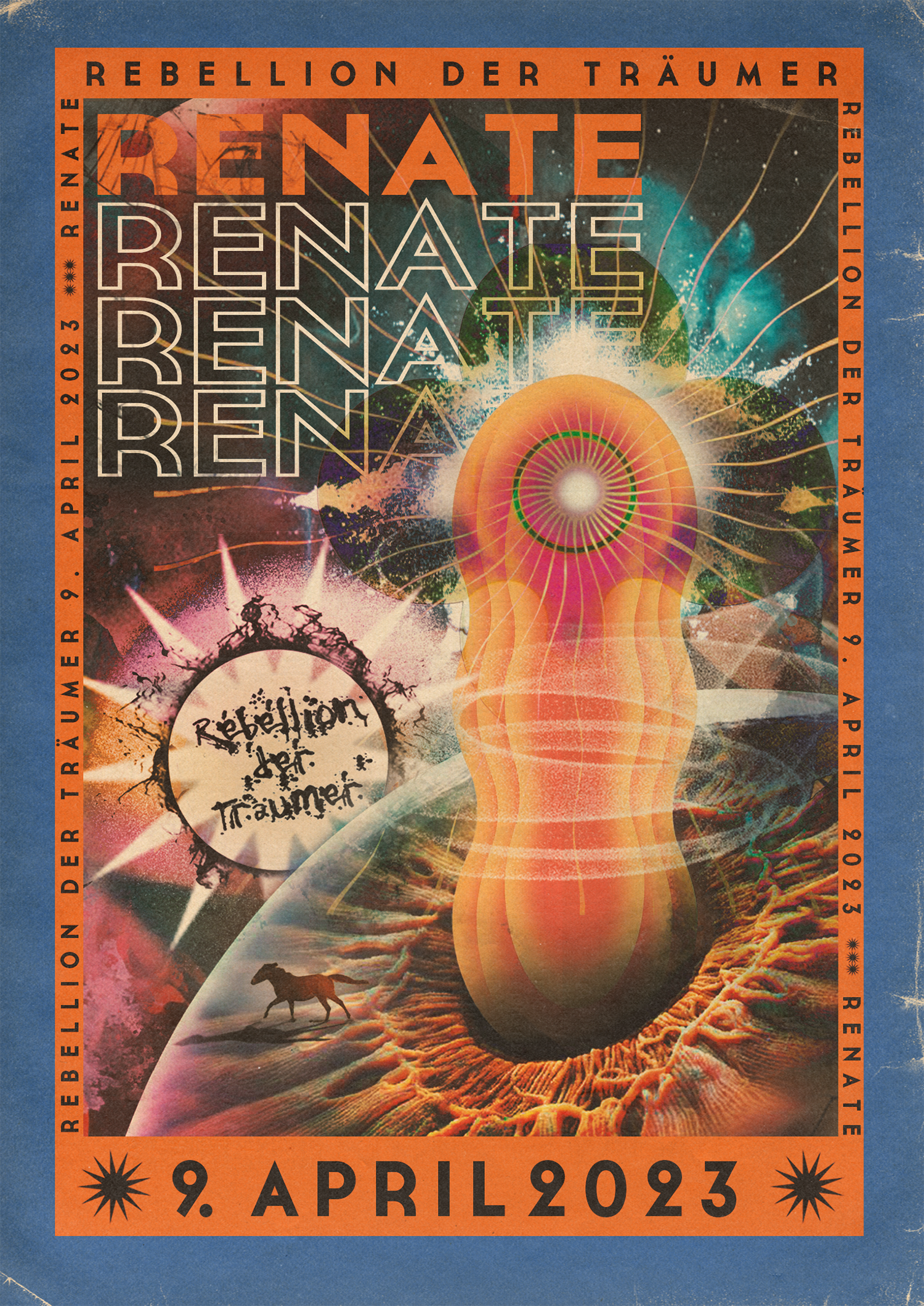 Flyer: Rebellion der Träumer* Easter Rave with Madmotormiquel + Open Air