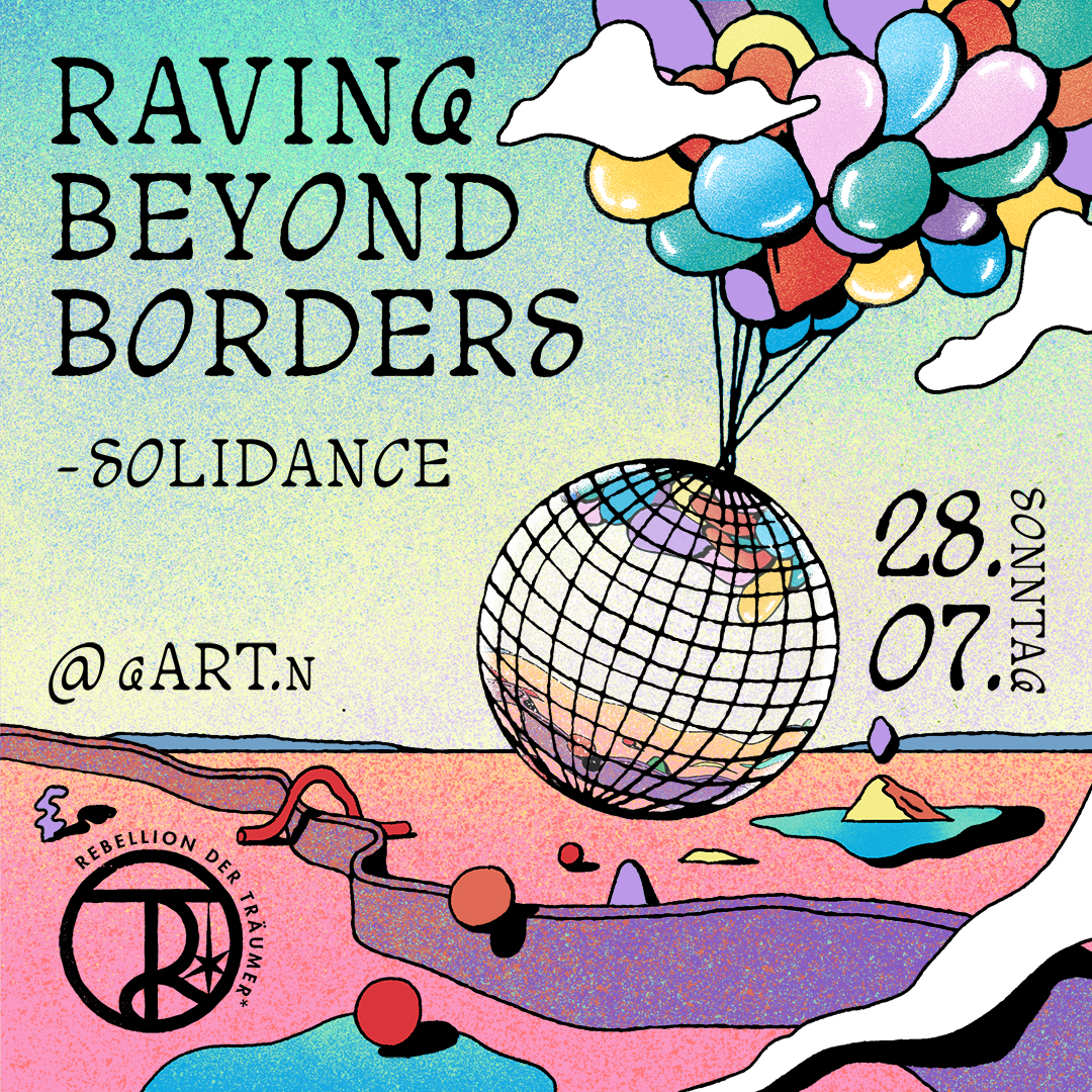Flyer: ✶ Raving beyond Borders - Solidance ✶